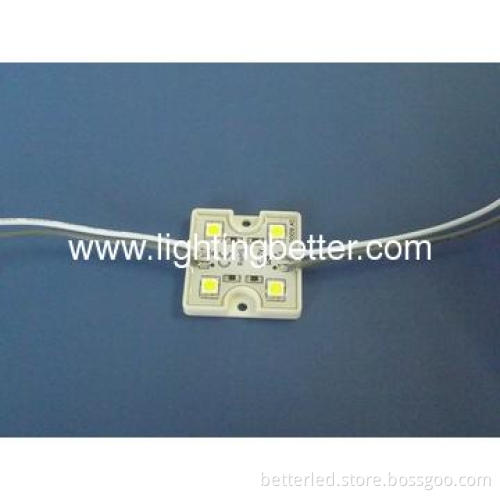 High quality Led module with 4leds,plastic cover